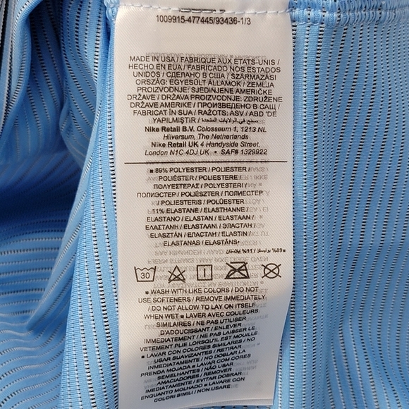 Nike Dri-FIT Pro Elite Team Botswana Running Track Top Men's CI6295-412 SZ M New - Picture 7 of 7